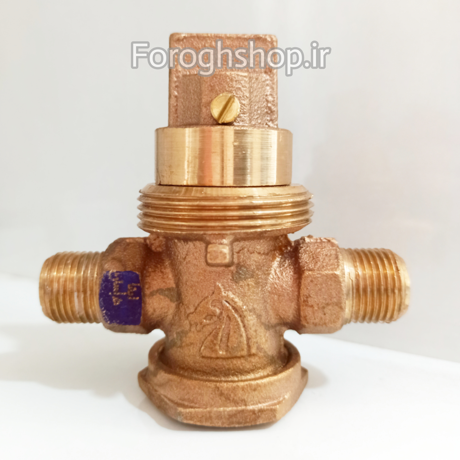 شیر قطع و وصل آلیاژی پارس برنز سایز 1/2